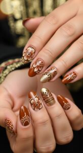 Henna Style Nails