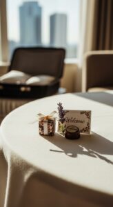 Add a Mini Welcome Gift