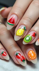  Fruit Nail Designs