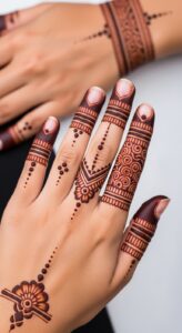 Finger Mehndi Designs