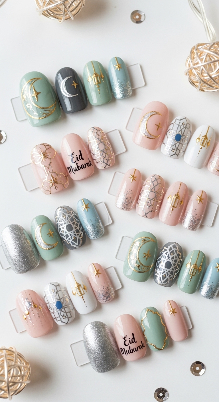 Cute Nails for Eid 2026: Easy & Pretty Nail Ideas at Home
