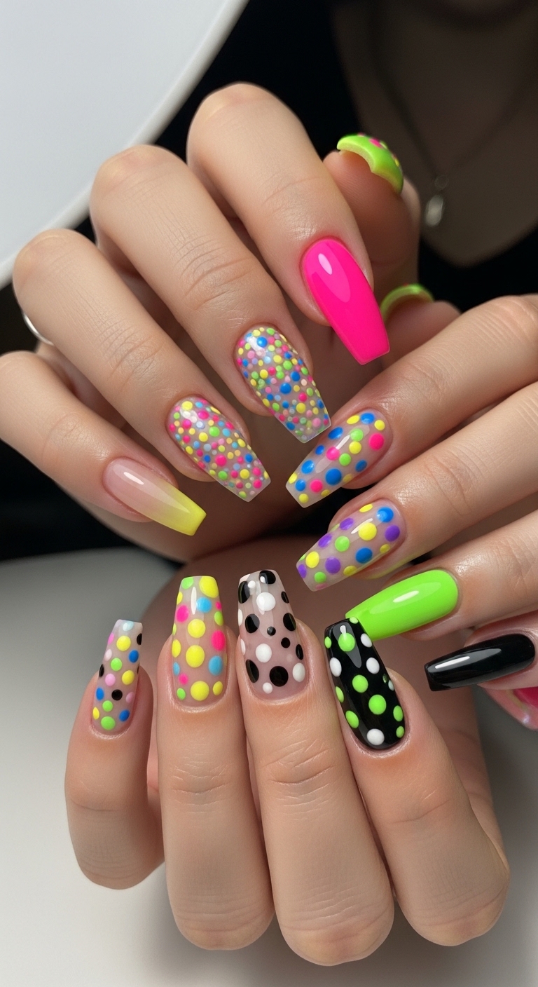 10 Polka Dot Nails Trending Right Now