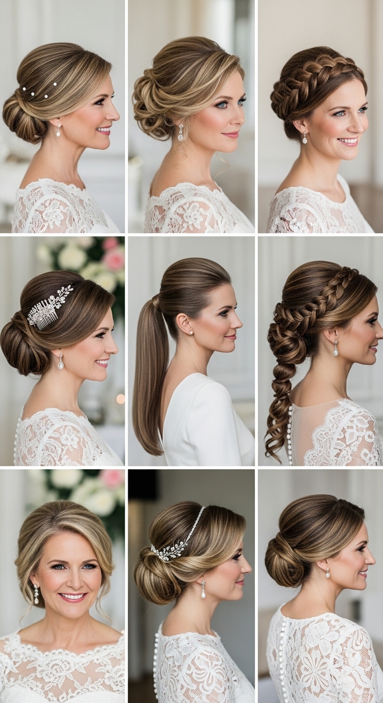 10 Sophisticated Mature Bride Hairstyles for Your Special Day Eid