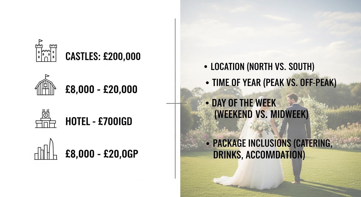 Wedding Venue Cost UK