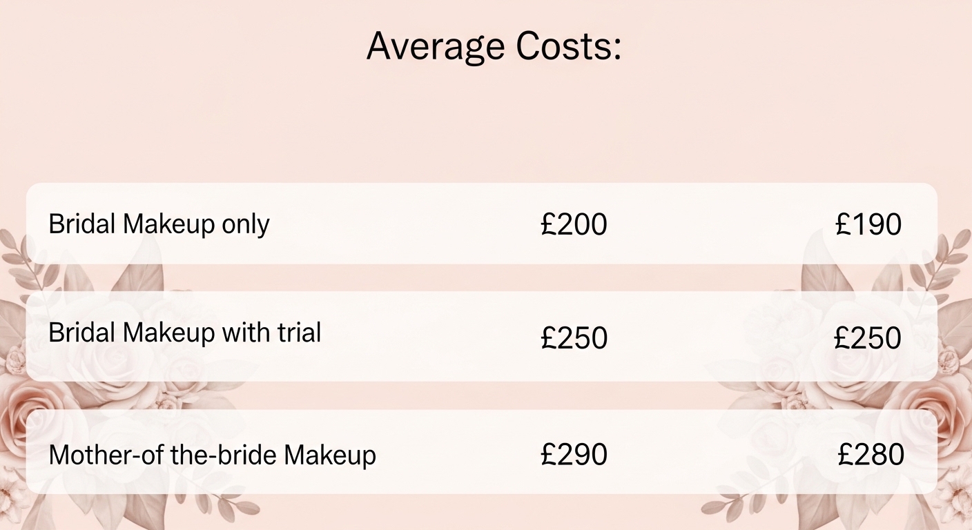 Bridal Makeup Cost in UK (2026 Guide)