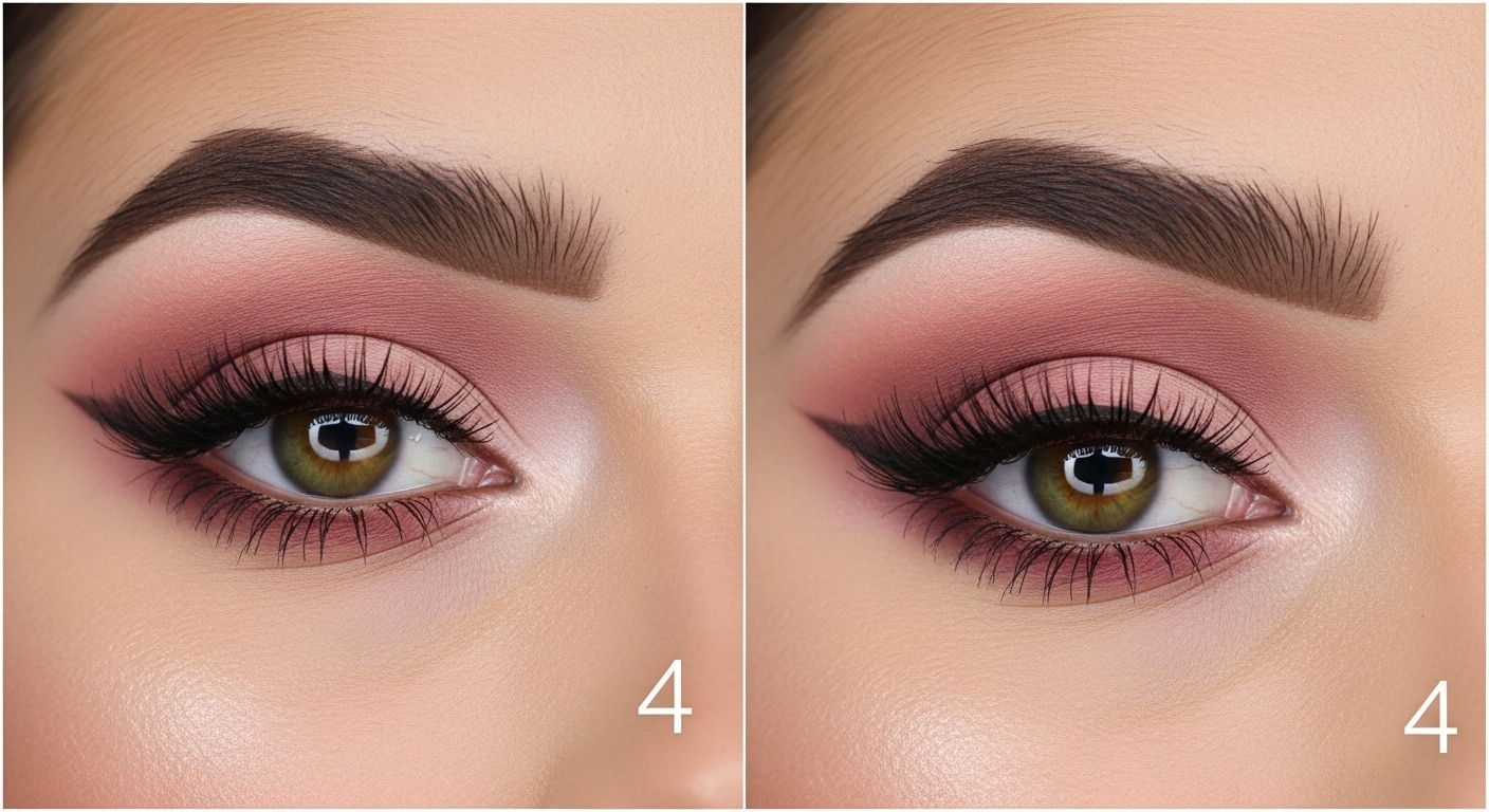 Soft Pink Eye Makeup Steps (Easy Guide for Beginners)